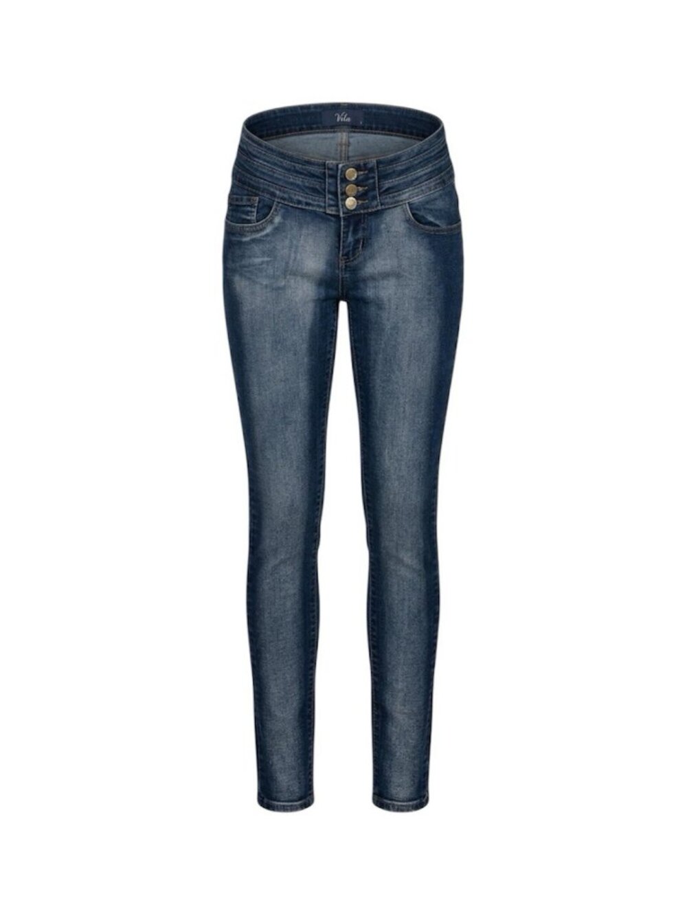 Sofia Jeans Junior’s Size 7 Low Waisted 3-Button Skinny Y2K Style
